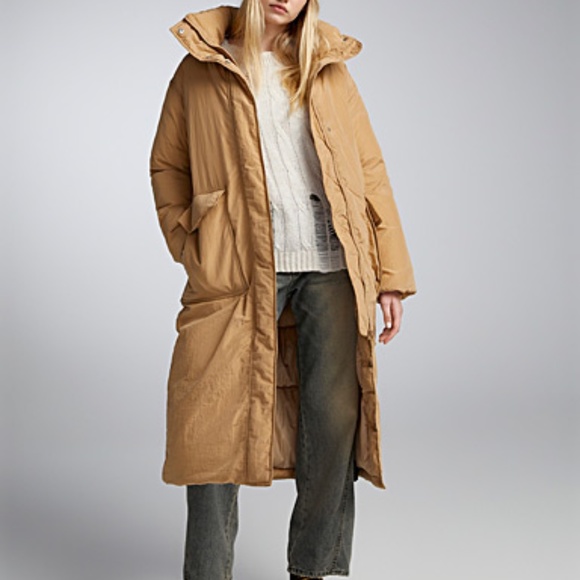 Vision winter jacket by Simons, women’s size medium, kaki - Picture 8 of 9